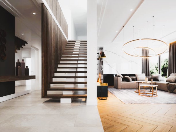 Modern luxury home interior