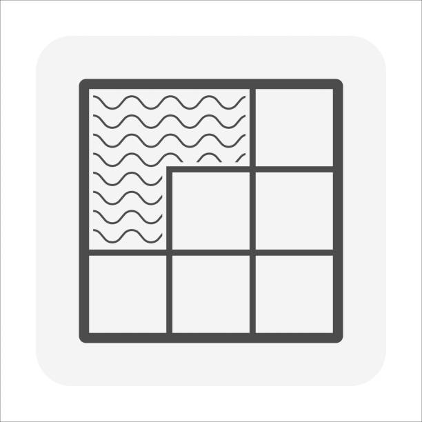 Tile floor laying, 